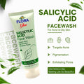 Flora Glow: Salicylic Acid Acne Control Face Wash